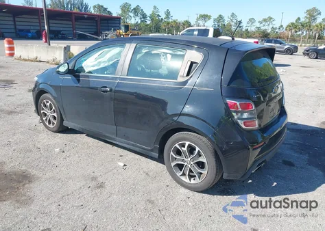 2017 Chevrolet Sonic Lt Auto from USA, damaged, VIN 1G1JD6SH3H4175693